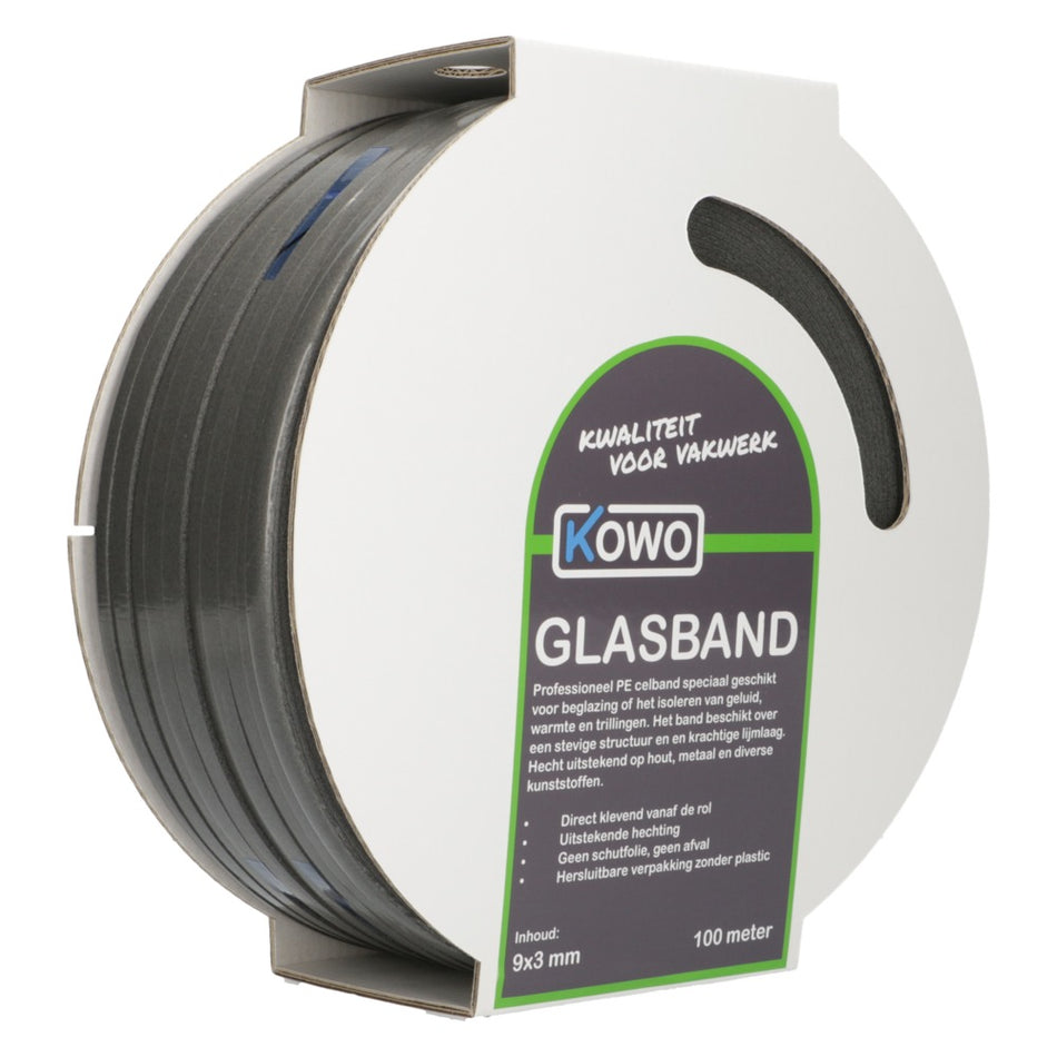Kowo Glasband PE 100m  9x3mm-756701