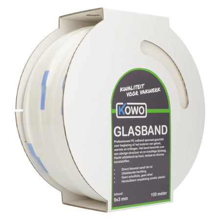 Kowo Glasband PE 100m  9x3mm-756702