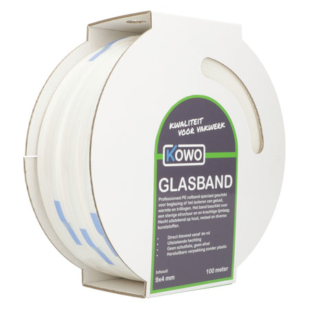 Kowo Glasband PE 100m  9x4mm-756703