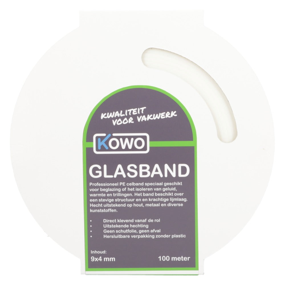 Kowo Glasband PE 100m  9x4mm-756703
