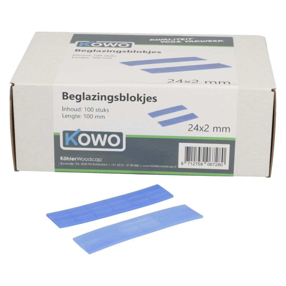 Kowo Beglazingsblokjes 100st-756705