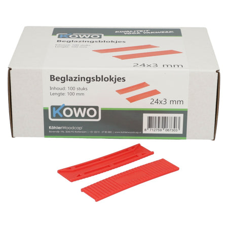 Kowo Beglazingsblokjes 100st-756706