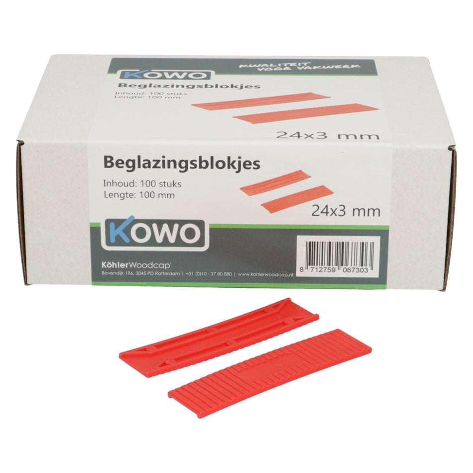 Kowo Beglazingsblokjes 100st-756706