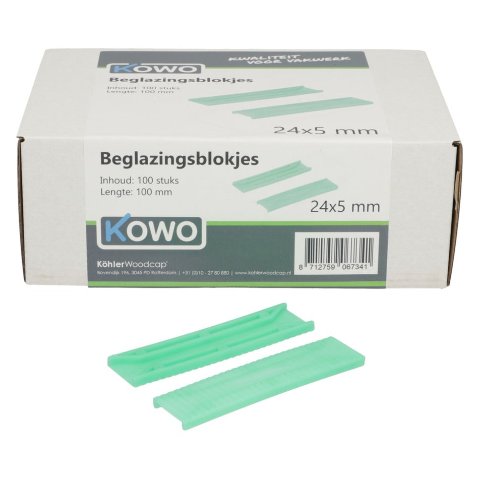 Kowo Beglazingsblokjes 100st-756708