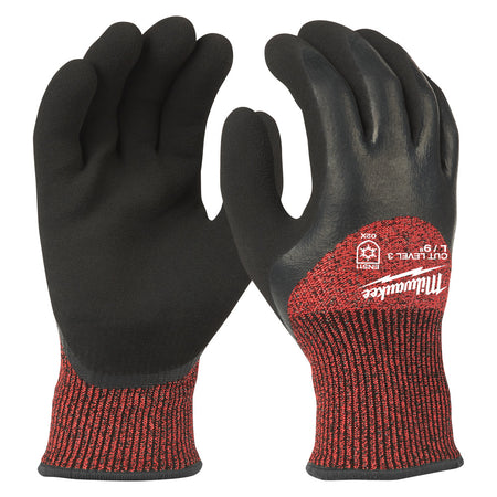 Milwaukee Winter Werkhandschoenen Snijklasse 3/C Zwart Maat 9/L-756750