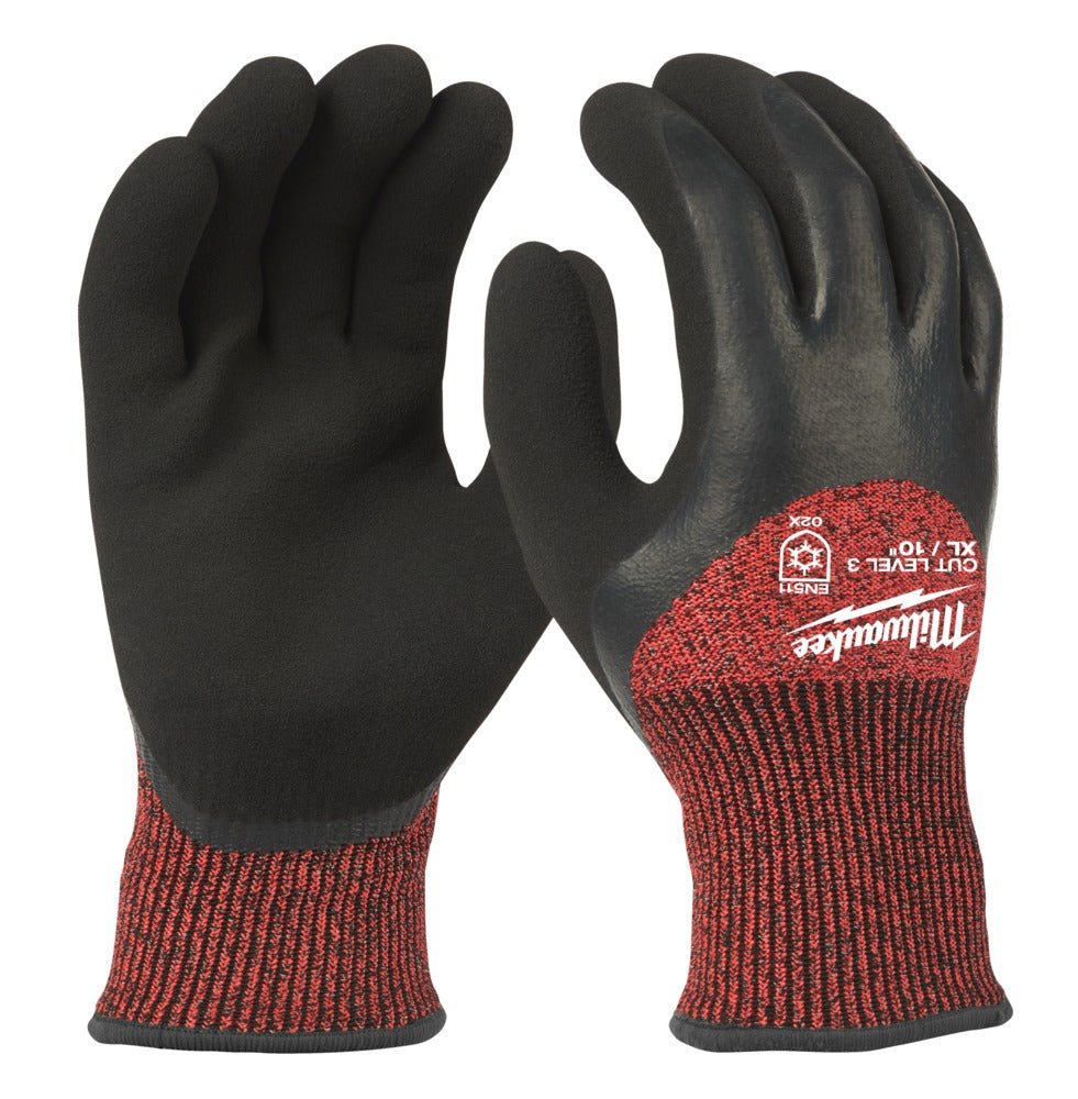 Milwaukee Winter Werkhandschoenen Snijklasse 3/C Zwart Maat 10/XL-756751