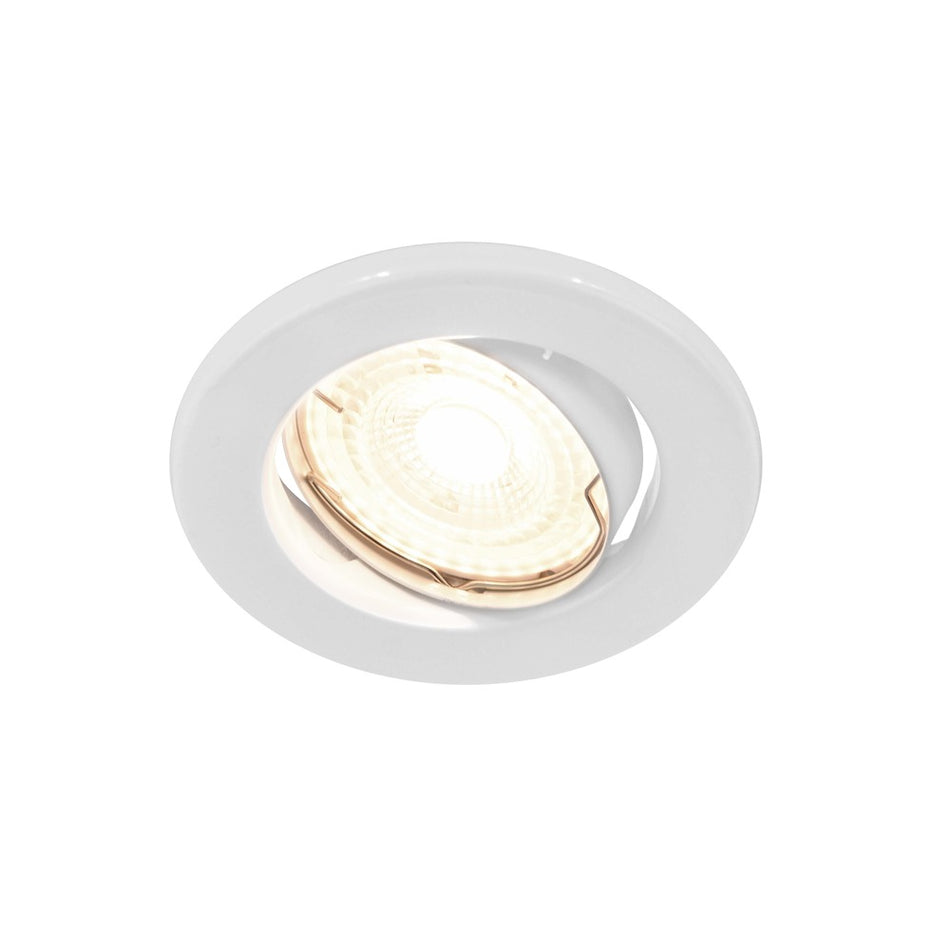 Nordlux Inbouwspot Canis Wit Rond 4,7W Dimbaar Kantelbaar IP20 3st-757363
