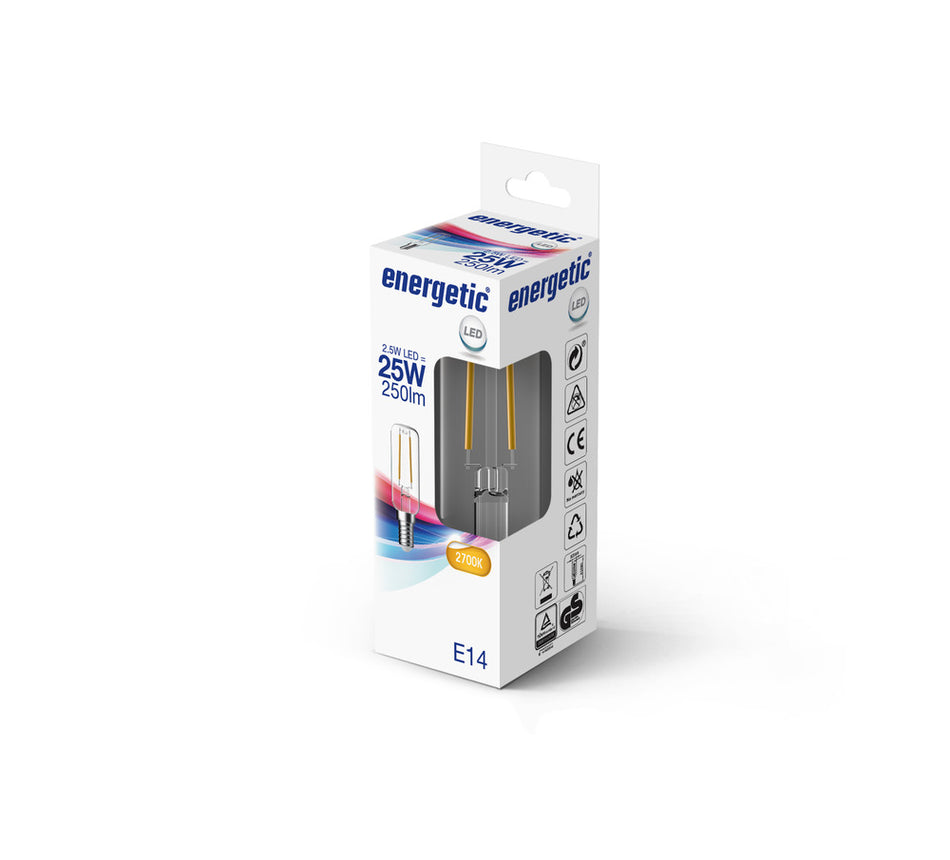 Energetic LED Lamp Buis 25W E14 Warmwit Helder-757426