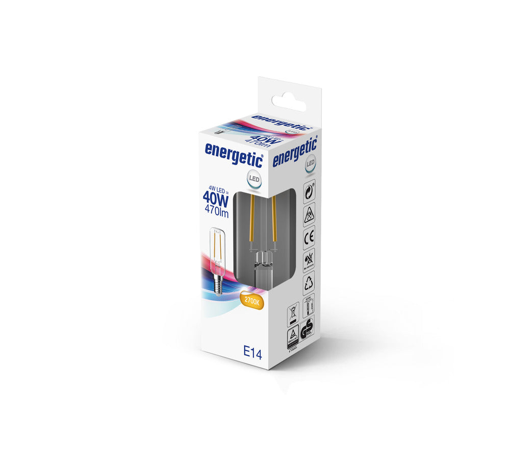 Energetic LED Lamp Buis 40W E14 Warmwit Helder-757427