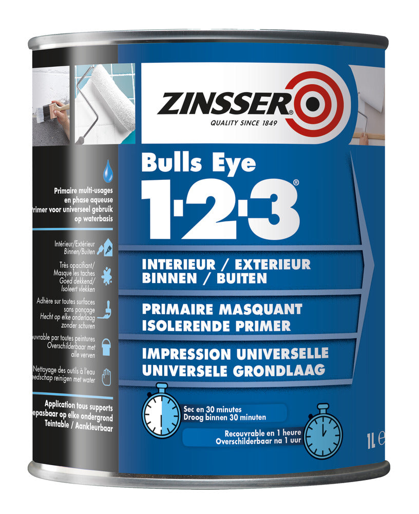 Zinsser 1-2-3 Primer 1L-757457