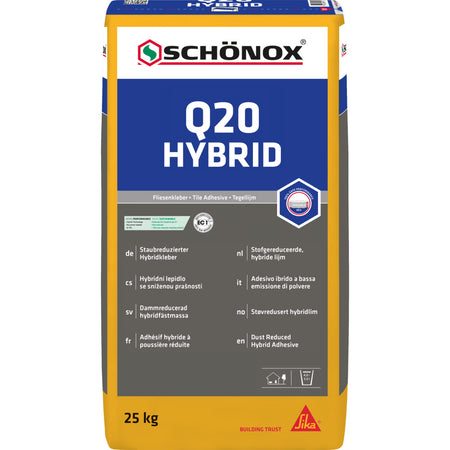 SCHÖNOX Q20 HYBRID Poederlijm Anhydriet Vloer 25kg-757460