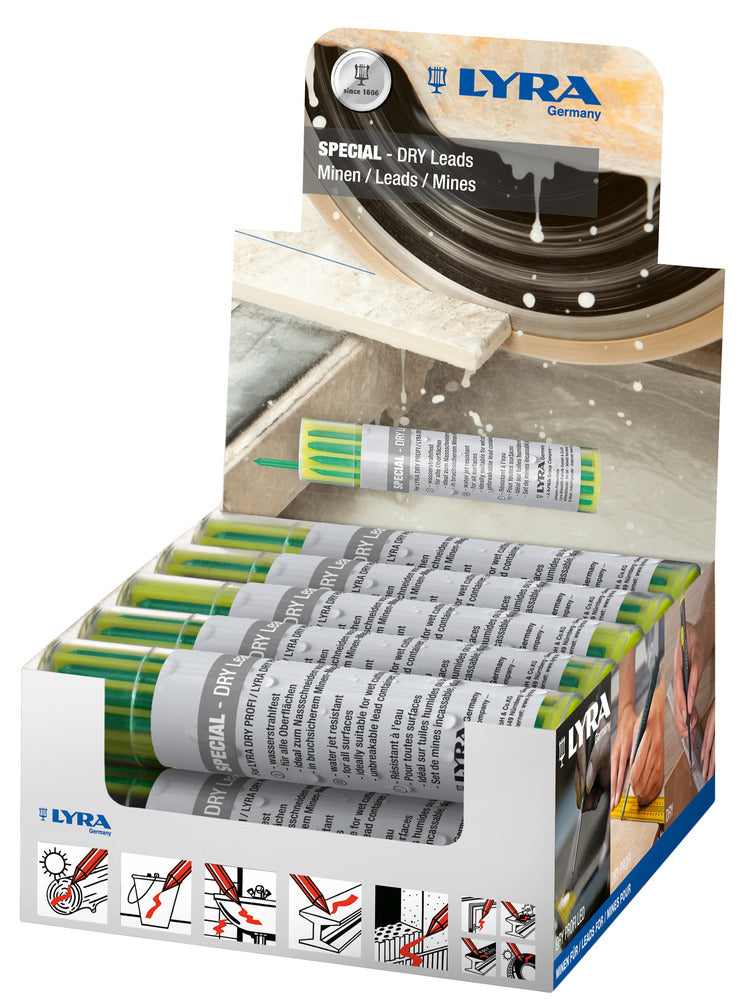 Lyra Dry Reserve Stiftjes Waterstraal Vast Wit Groen Blauw-757476