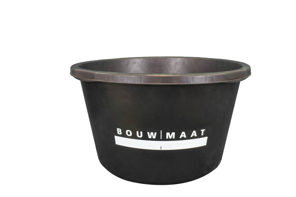 Bouwmaat Mortelkuip Gripline-D L-Scala Zwart 4 Grepen 40L-757513