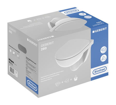 Geberit 280 Wandclosetpack Softclose Closetzitting Diepspoel Rimfree-757586