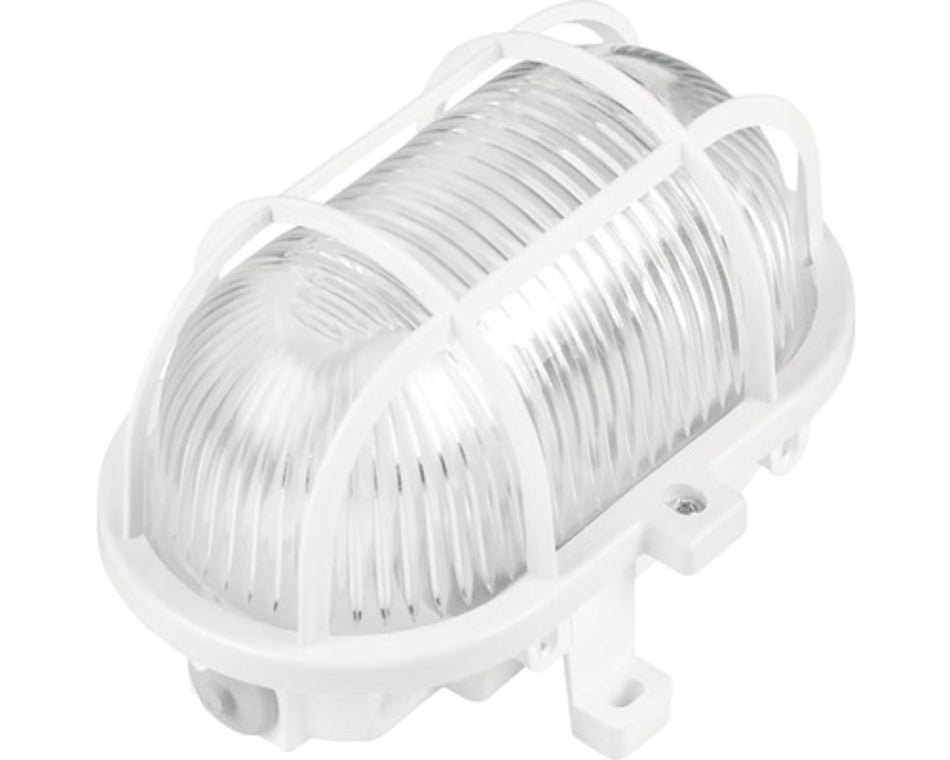 Unitec Wandlamp Lena Wit Bulleye Ovaal IP44-757896