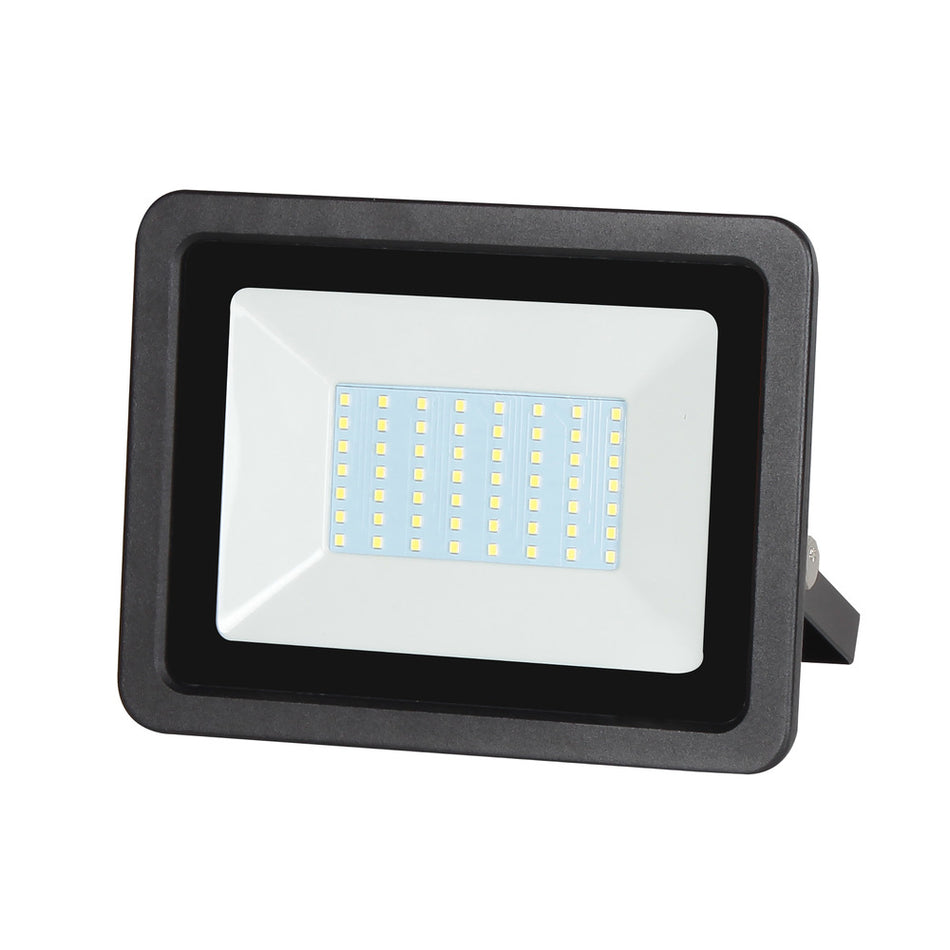 RELED LED Breedstraler Zwart 50W Met Sensor IP54-757909