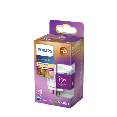 Philips LED Spot 35W GU5.3 Warmwit Dimbaar-757999