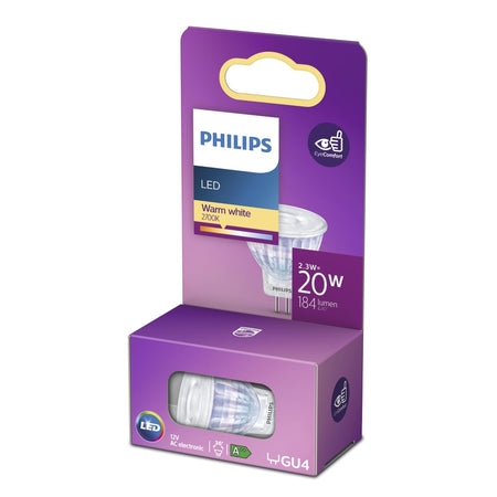 Philips LED Spot Classic 20W GU4 MR11 Warmwit-758002