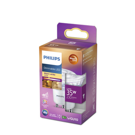 Philips LED Spot 35W GU10 Warmwit Dimbaar-758004