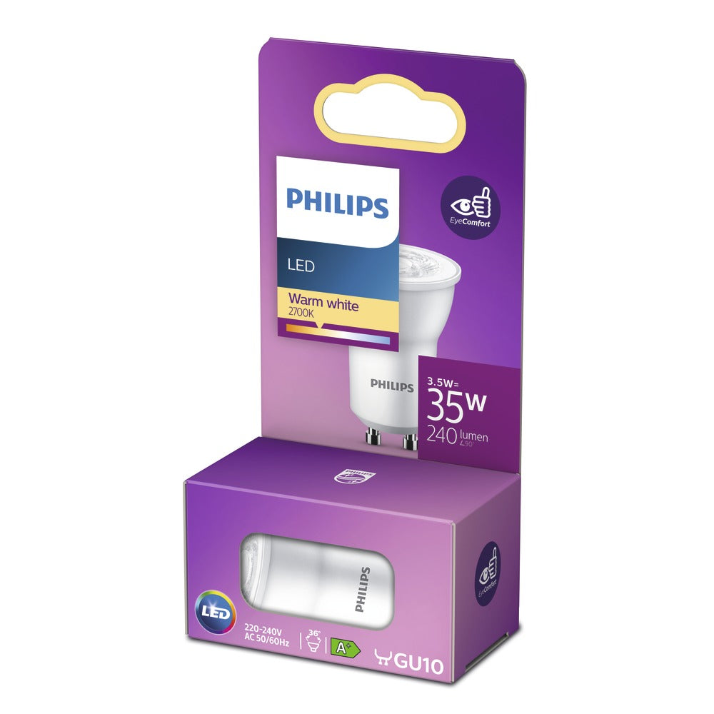 Philips LED Spot 35W GU10 MR11 Warmwit-758008