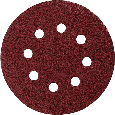 Makita Schuurschijf Red Velcro K80 125mm 10st-758053