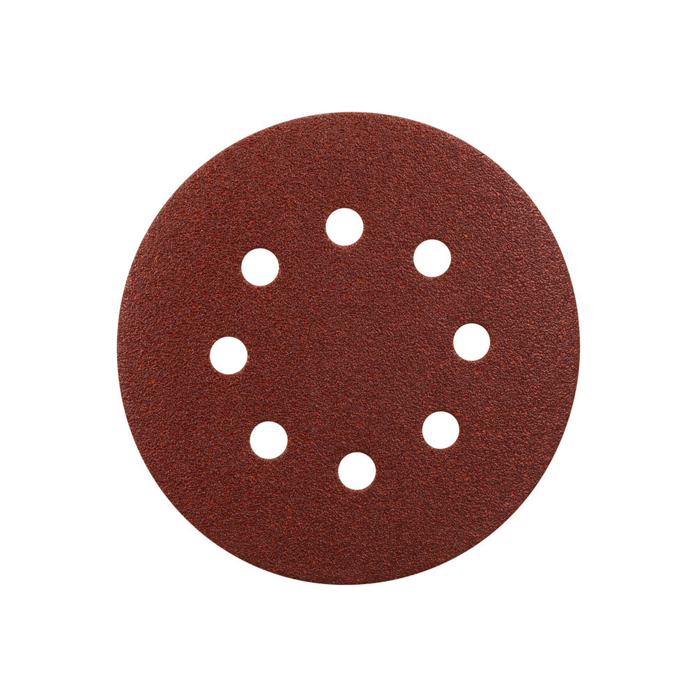 Makita Schuurschijf Red Velcro K80 125mm 10st-758053