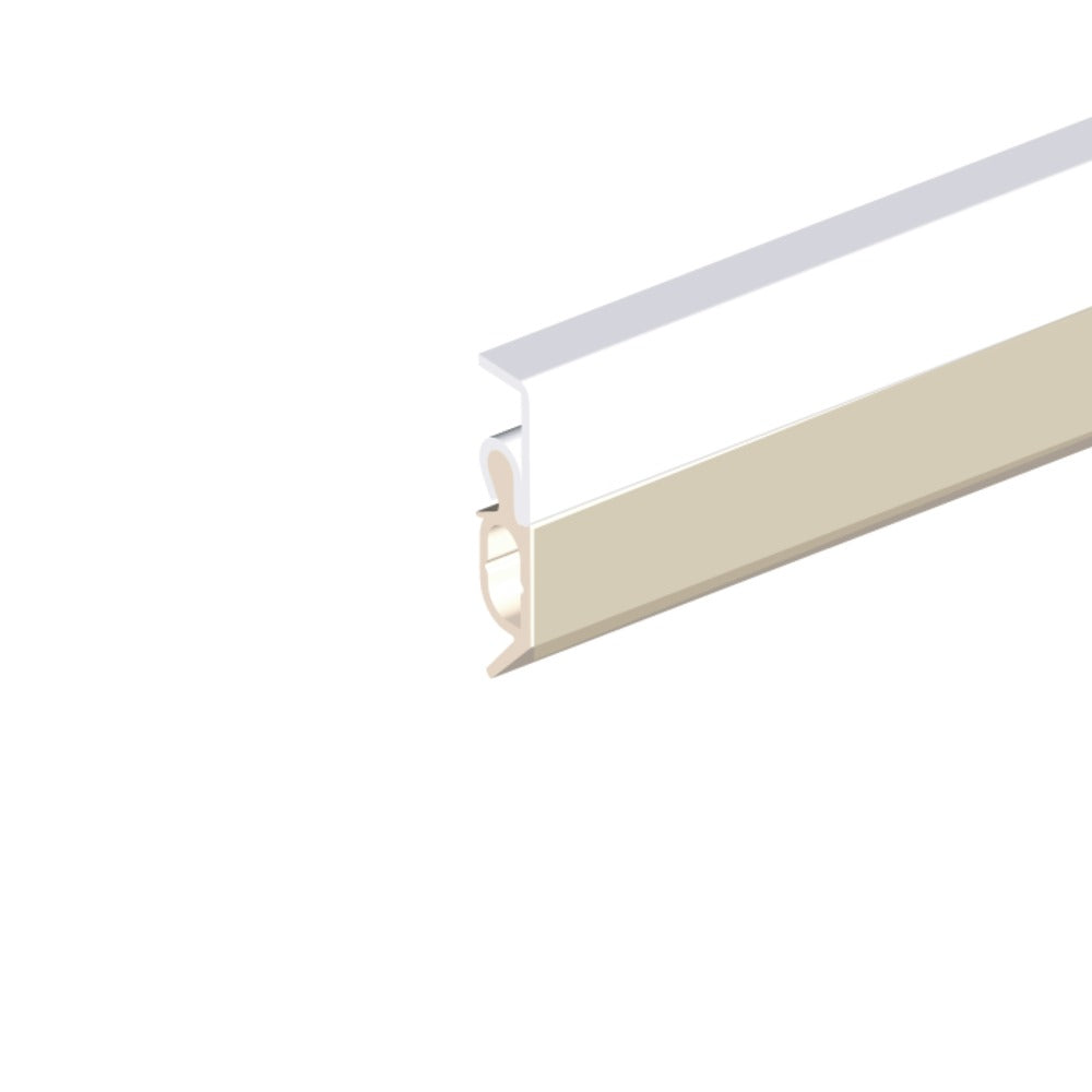 Ellen Tochtstrip ELRO XL Met Wit profiel 230cm-758565