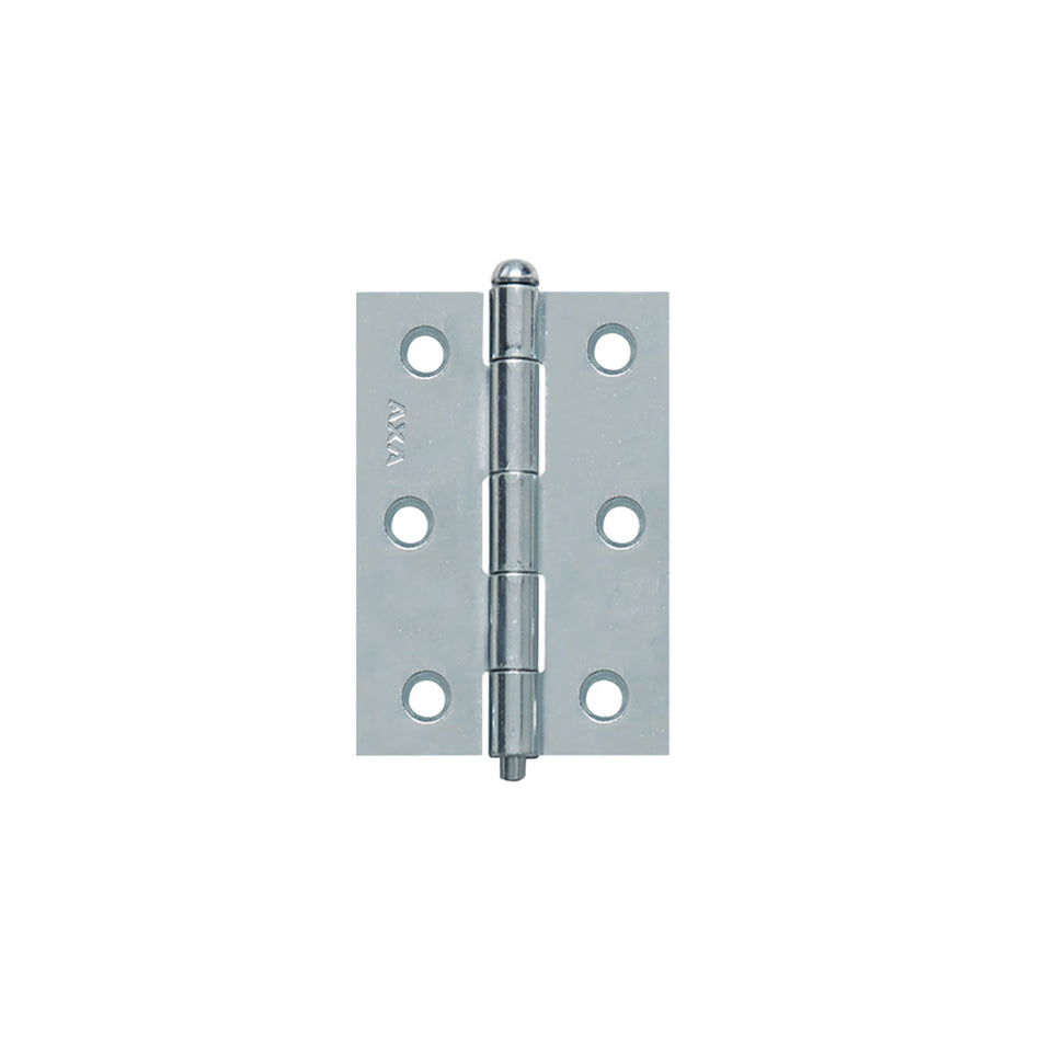 AXA Smal scharnier Ongelagerd Rechte Hoek Staal 76x51mm-758933
