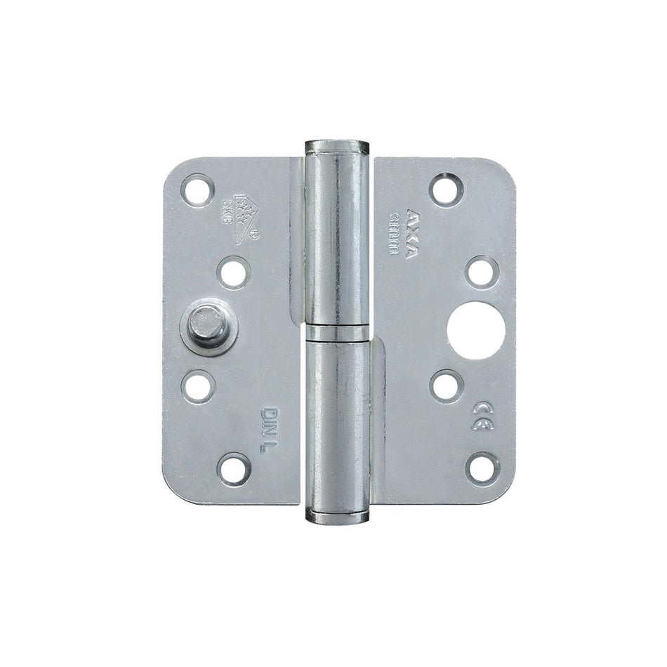 AXA Veiligheidspaumelle Kogelstift Ronde Hoek Staal Topcoat 89x89mm Li SKG3-758935