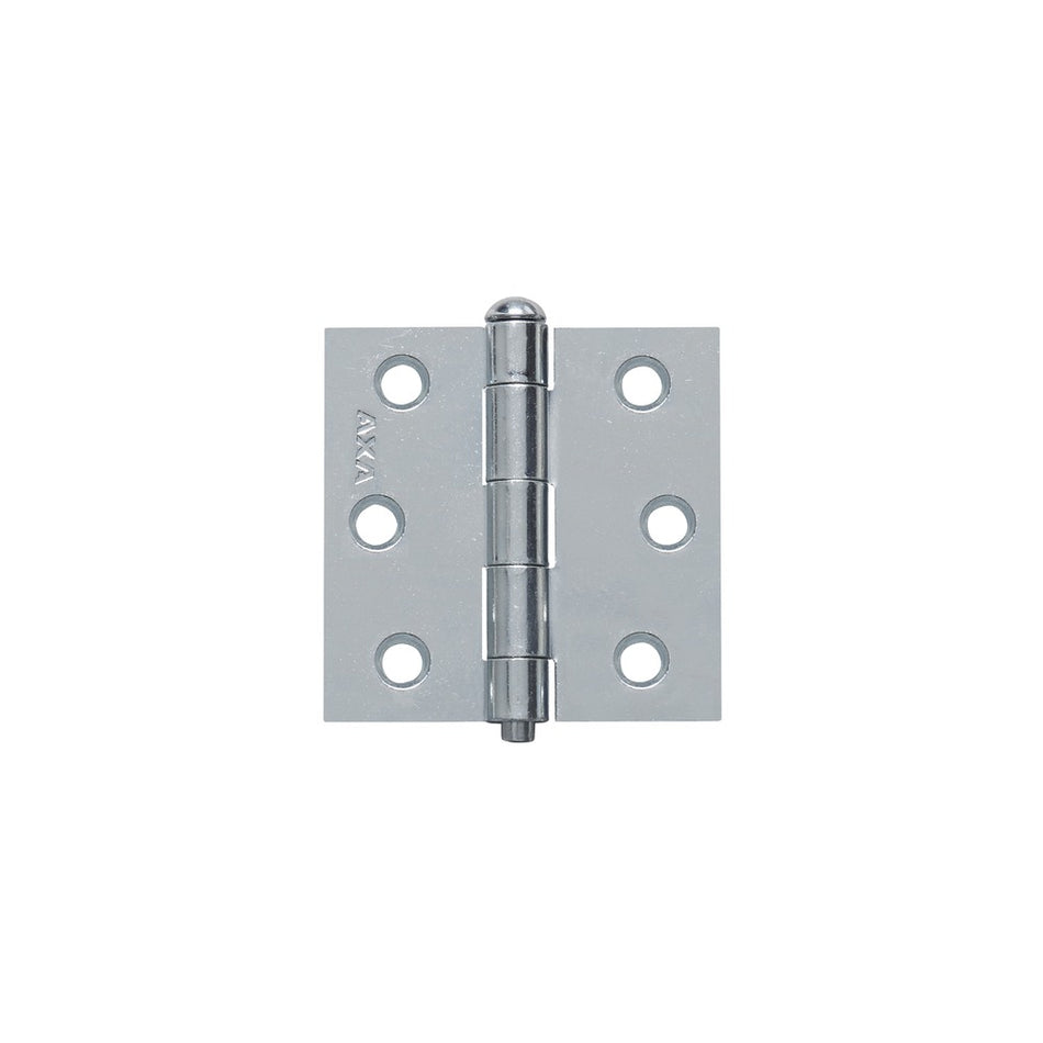 AXA Scharnier Ongelagerd Rechte Hoek Staal Topcoat 63x63mm-758939