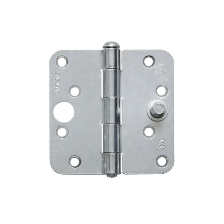 AXA Veiligheidsscharnier Ongelagerd Ronde Hoek Staal Topcoat 89x89mm SKG3-758944