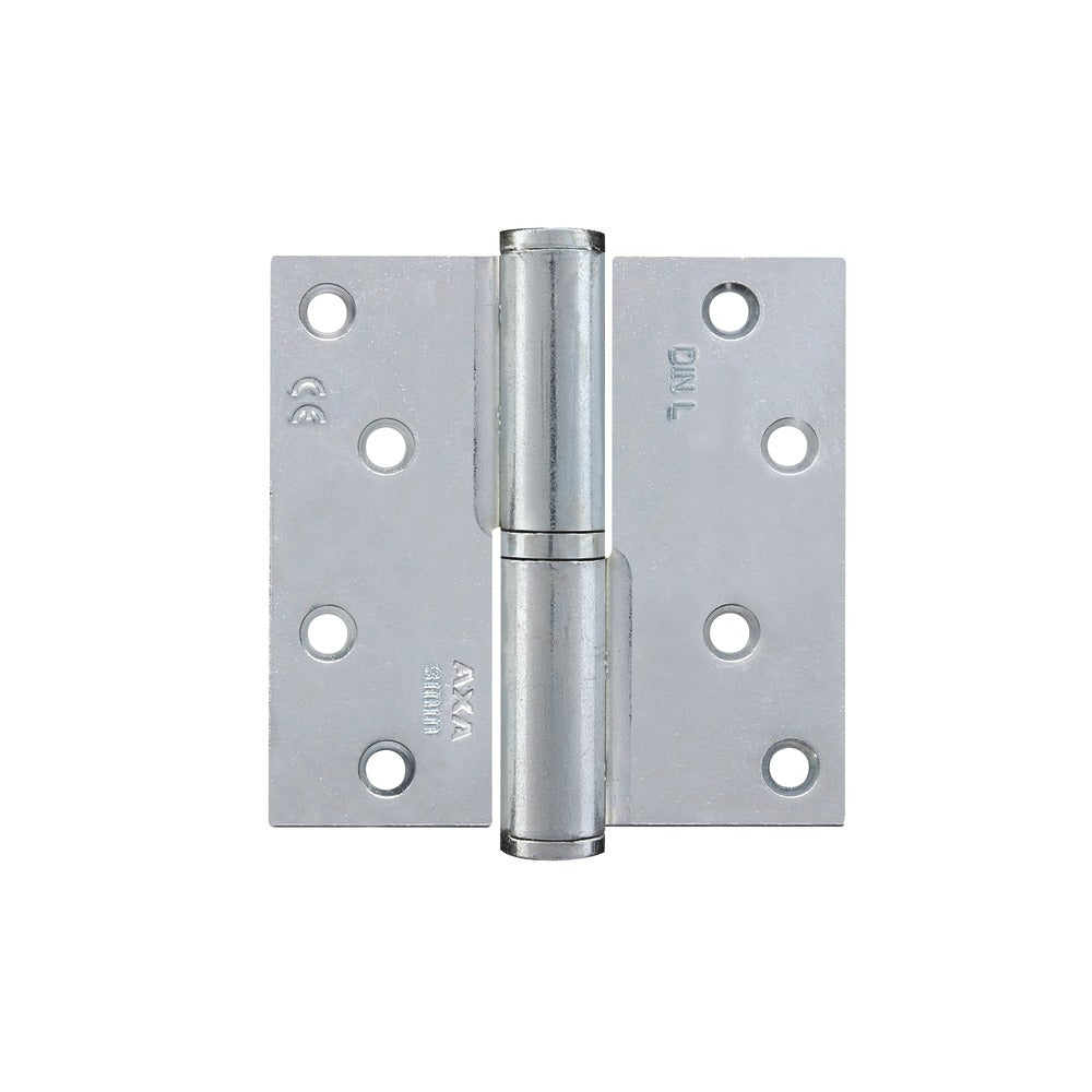 AXA Paumelle Kogelstift Rechte Hoek Staal Topcoat 89x89mm Li-758951