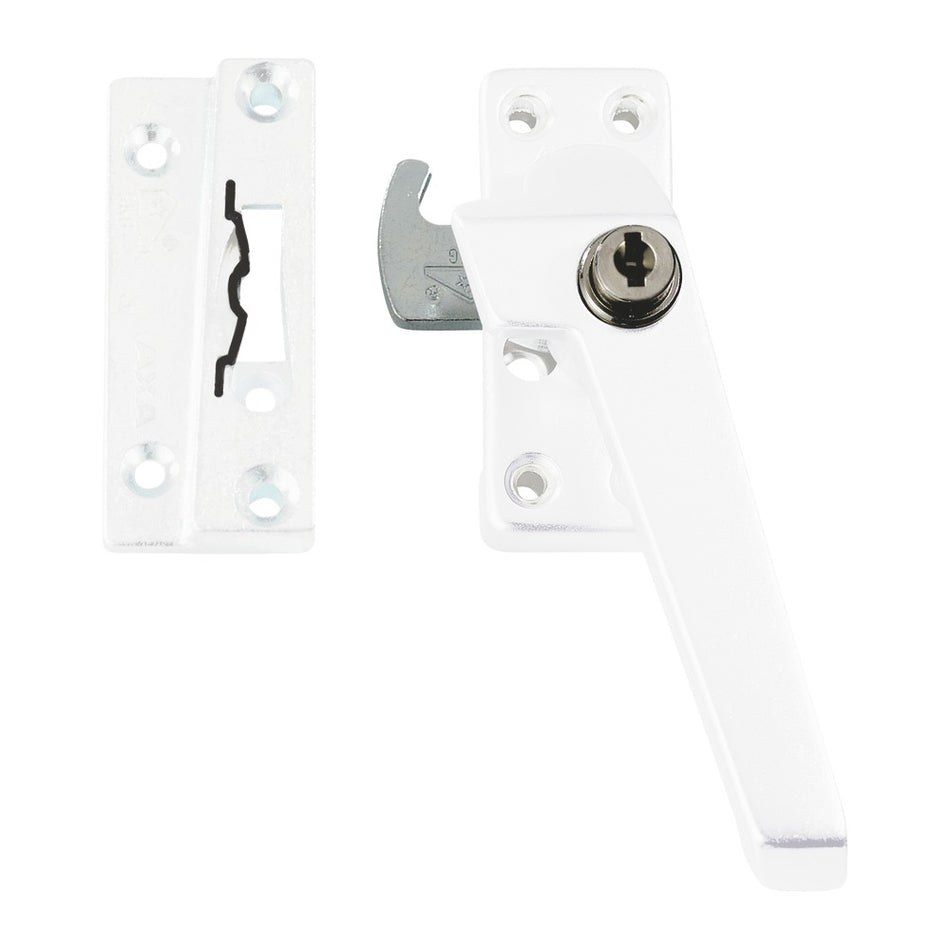 AXA Veiligheids Raamsluiting 3319 Re Aluminium Wit Gelakt SKG1-758973