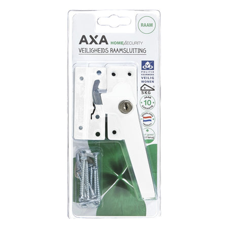 AXA Veiligheids Raamsluiting 3319 Re Aluminium Wit Gelakt SKG1-758973