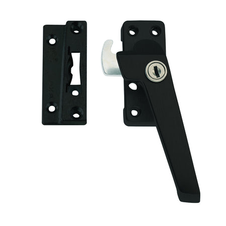 AXA Veiligheids Raamsluiting 3319 Re Aluminium Zwart SKG1-758983
