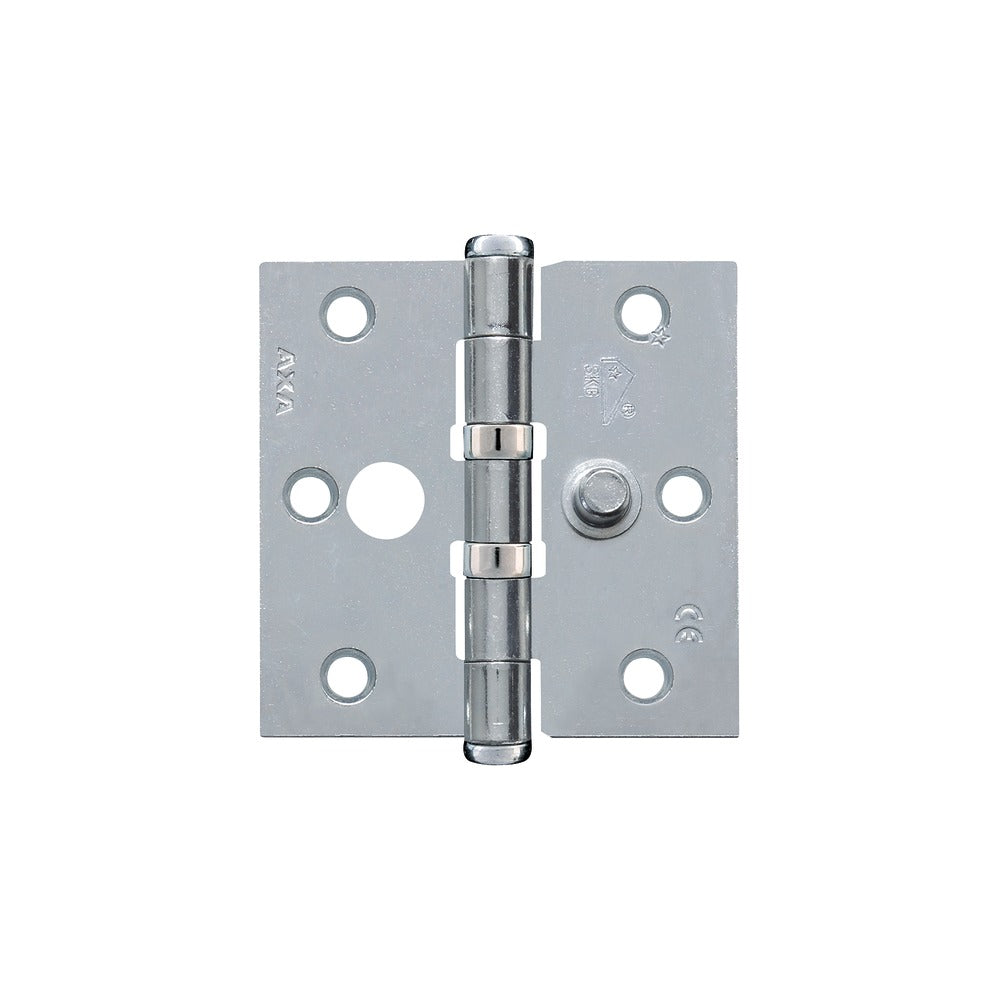 AXA Veiligheidsscharnier Kogellager Rechte Hoek Staal Topcoat 76x76mm SKG2-758998