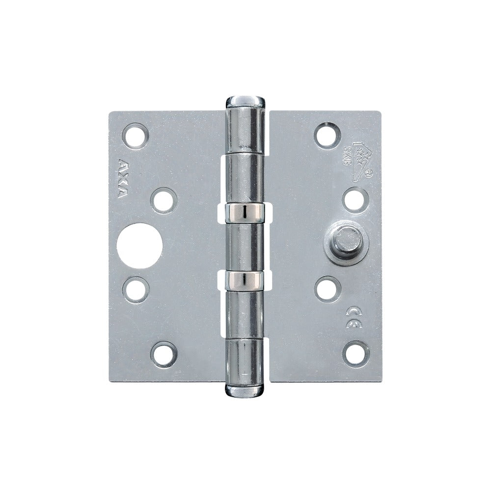 AXA Veiligheidsscharnier Kogellager Rechte Hoek Staal Topcoat 89x89mm SKG3-758999