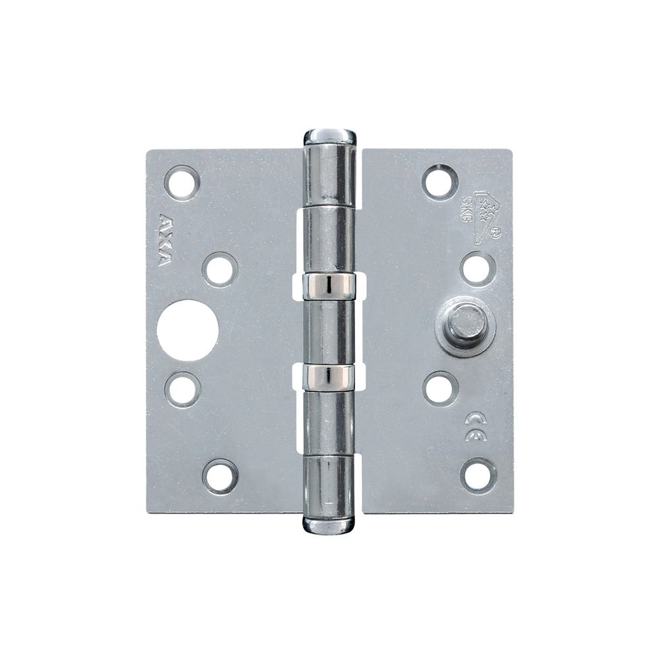 AXA Veiligheidsscharnier Kogellager Rechte Hoek Staal Topcoat 89x89mm SKG3-758999
