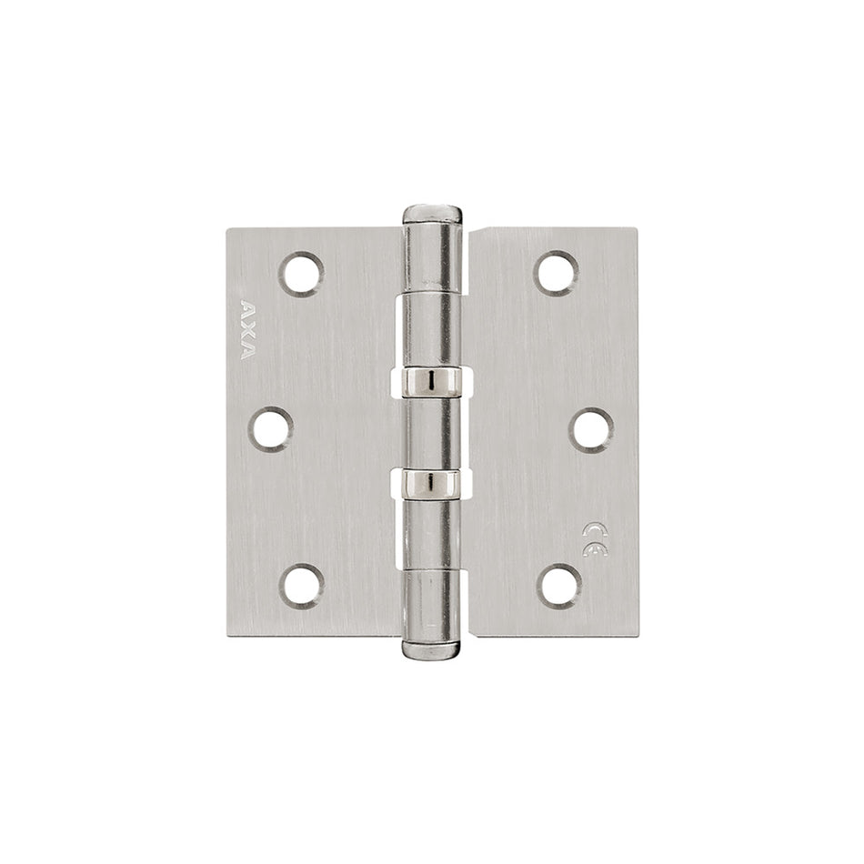 AXA Scharnier Kogellager Rechte Hoek RVS 76x76mm-759018