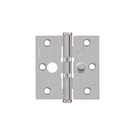 AXA Veiligheidsscharnier Kogellager Rechte Hoek RVS 76x76mm SKG2-759021