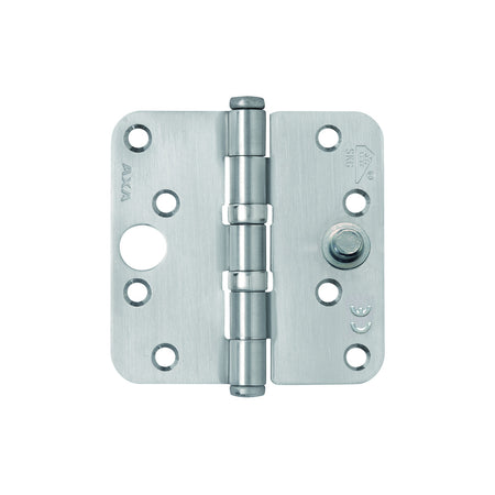 AXA Veiligheidsscharnier Kogellager Ronde Hoek RVS 89x89mm SKG3-759024