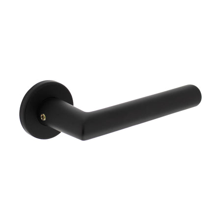 Intersteel Deurkruk Broome Met Rozet diam. 50x7mm + 7mm Nokken Zwart-759086