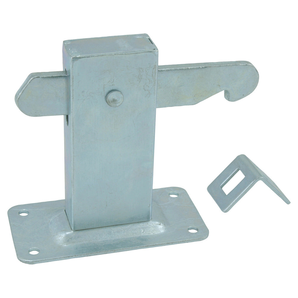 StarX Deurvastzetter Met Vloerplaat RVS 120x67x7mm-759228