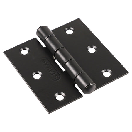 StarX Scharnier Smal Model Met Vaste Pen Zwart 63x63mm 2stuks-759230