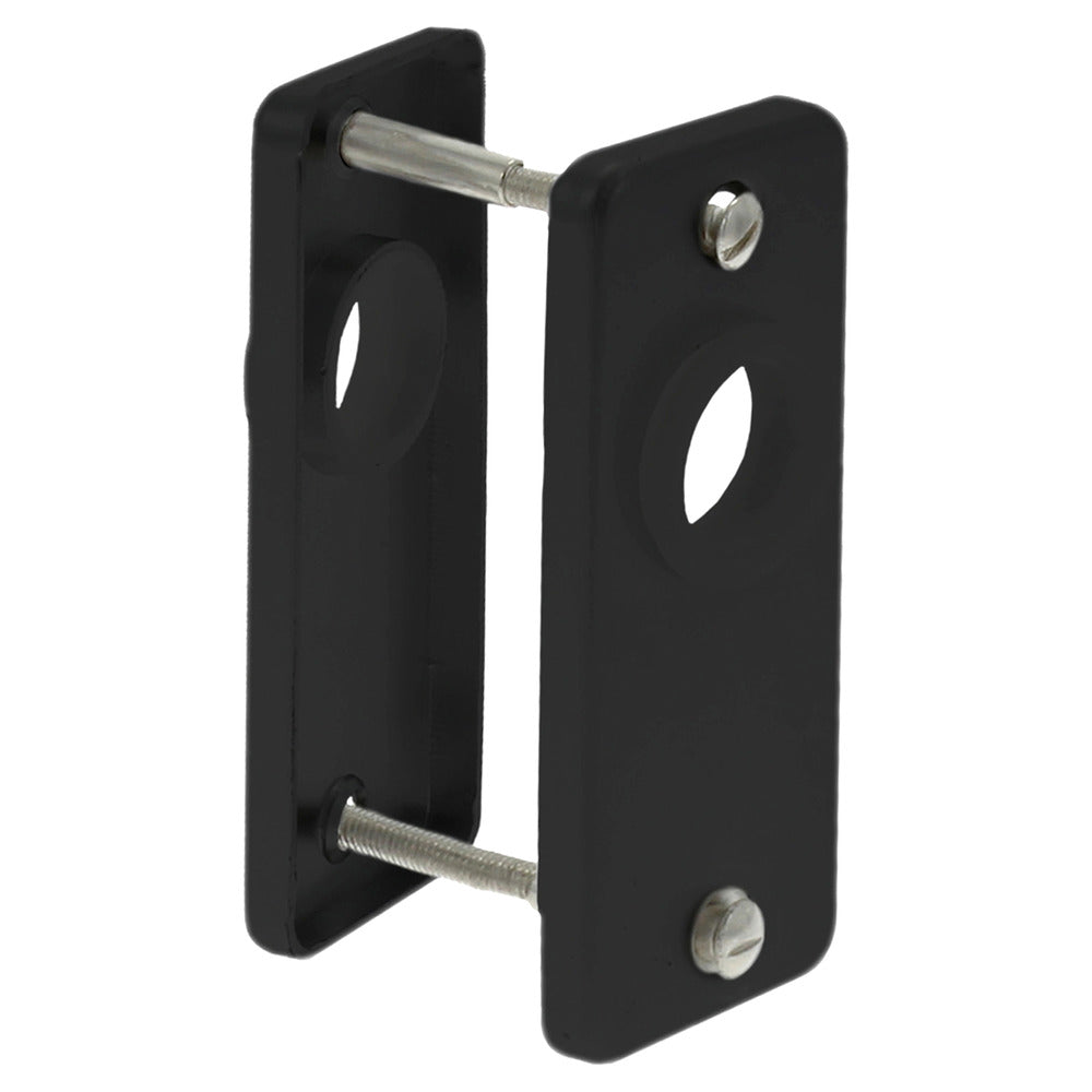 StarX Patentrozet Krukgat Aluminium Zwart 90x41mm 2stuks-759254