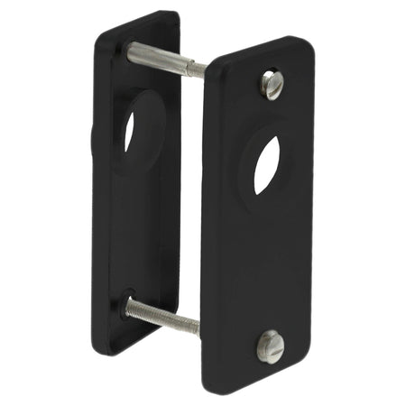 StarX Patentrozet Krukgat Aluminium Zwart 90x41mm 2stuks-759254