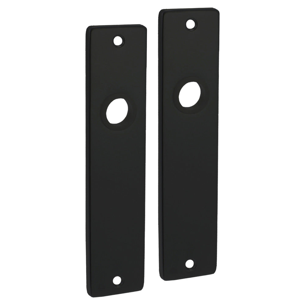 StarX Kortschild Blind Aluminium Zwart 2stuks-759255