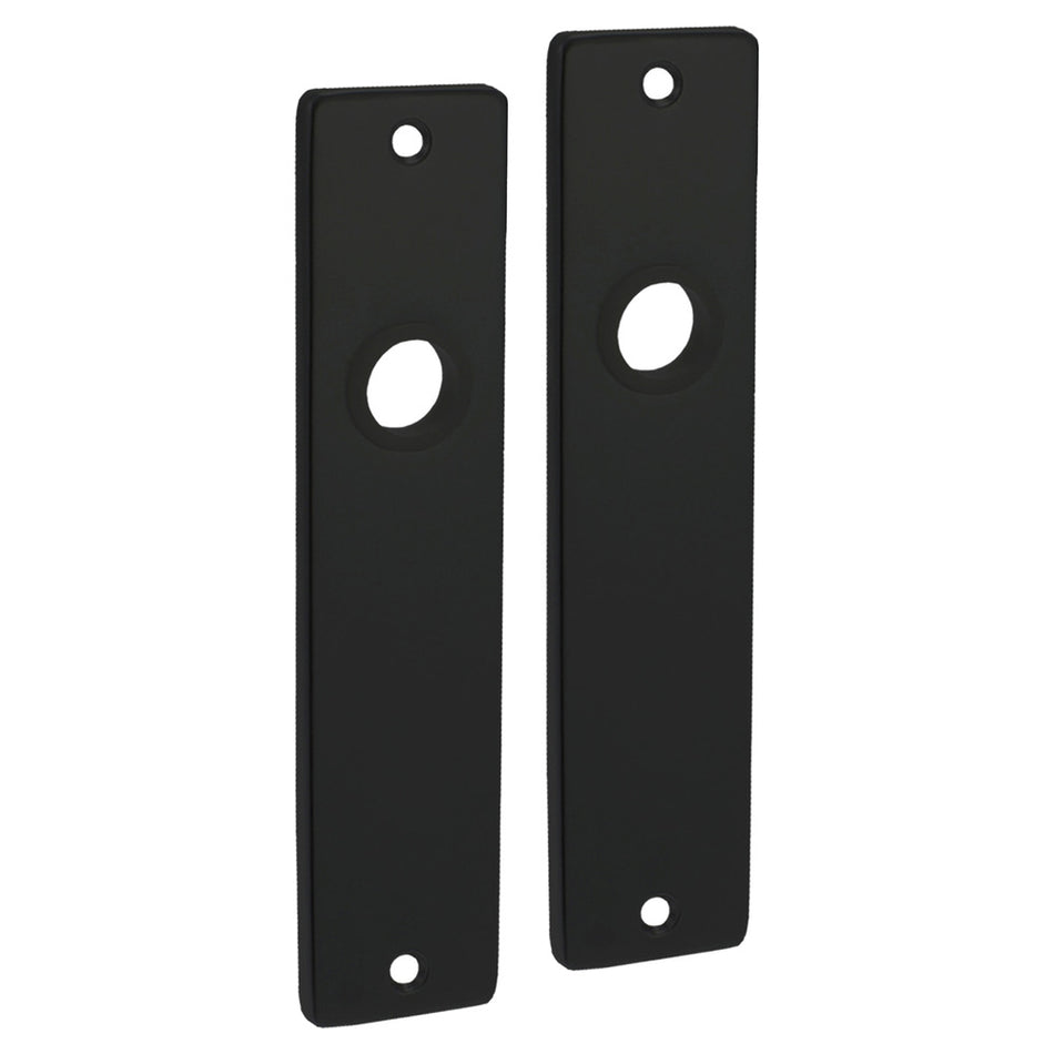 StarX Kortschild Blind Aluminium Zwart 2stuks-759255