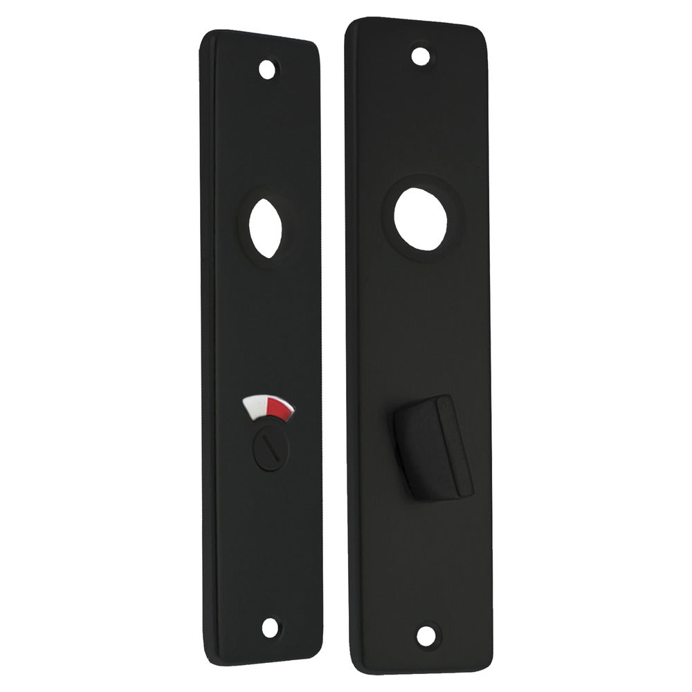 StarX WC Schild 57/5 Aluminium Zwart 180x41mm 2stuks-759260