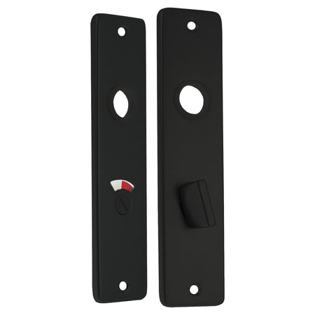 StarX WC Schild 57/5 Aluminium Zwart 180x41mm 2stuks-759260